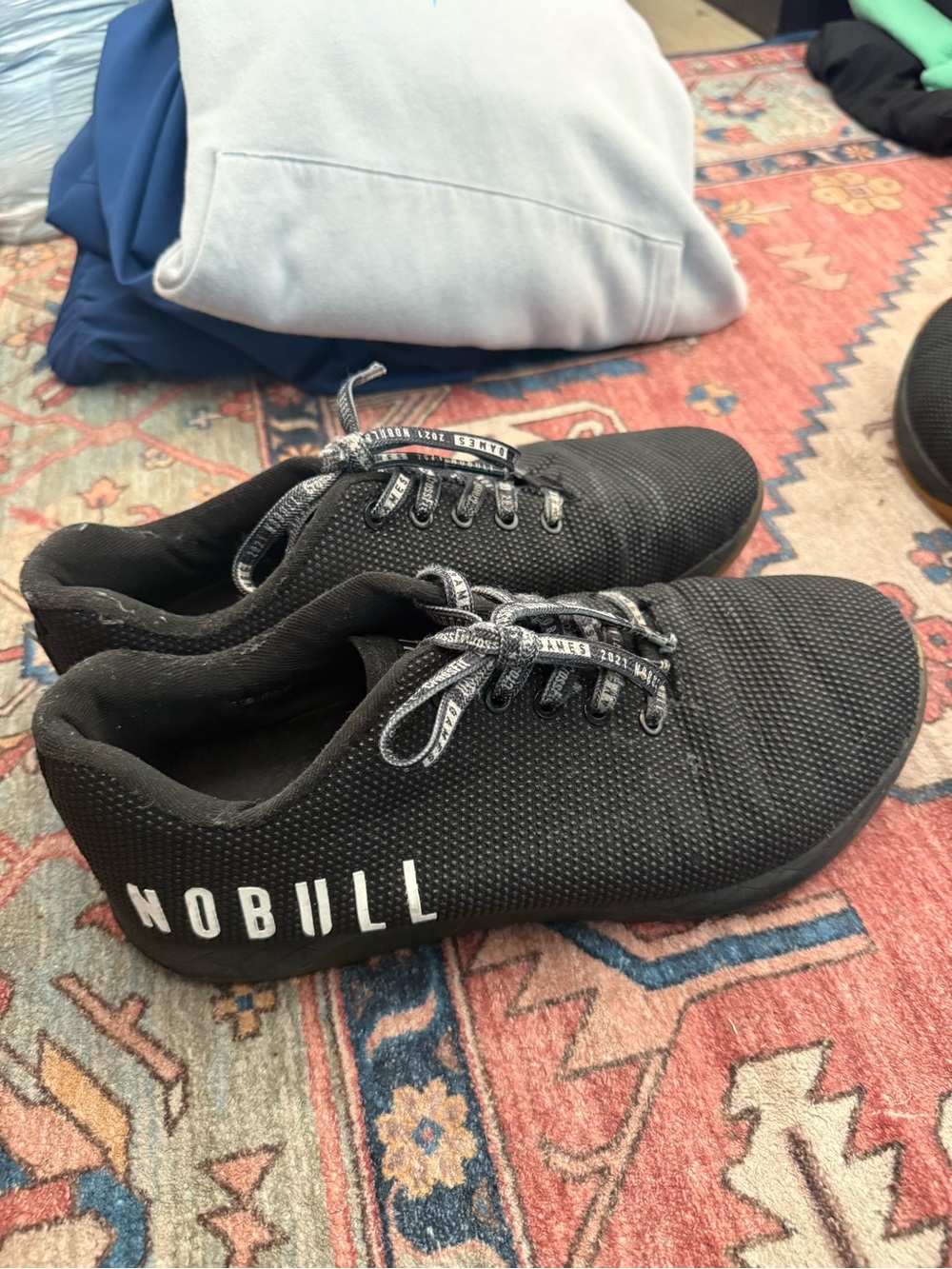 NOBULL Men’s Black Mesh Training Shoes